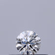 0.19 carat Round diamond E VVS2 Excellent