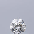 0.18 carat Round diamond F IF Excellent