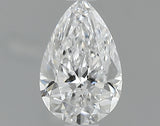 0.80 carat Pear diamond D VVS2 