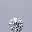 0.19 carat Round diamond D VVS1 Excellent