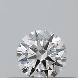 0.18 carat Round diamond E  VVS2 Excellent