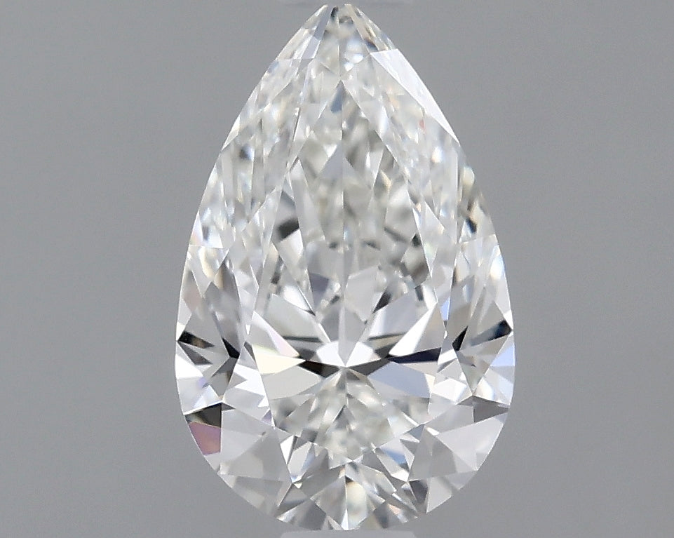0.72 carat Pear diamond H VVS2 