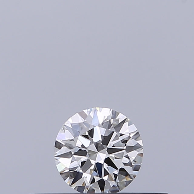 0.19 carat Round diamond E VVS1 Excellent