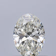0.51 carat Oval diamond H VVS1 Excellent