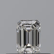 0.25 carat Emerald diamond G VVS2 