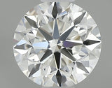 0.51 carat Round diamond H IF VeryGood