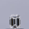 0.23 carat Emerald diamond E IF 