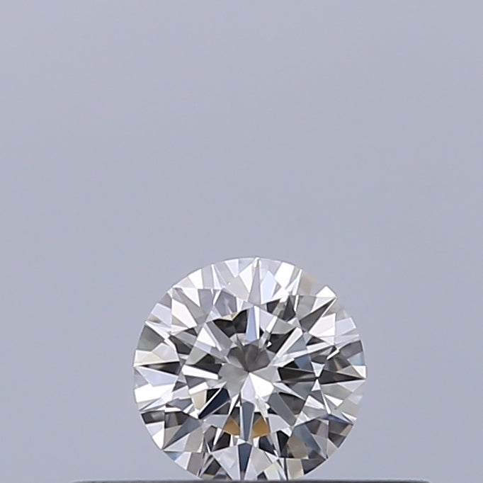 0.19 carat Round diamond F IF Excellent