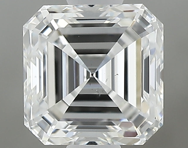 0.70 carat Asscher diamond F SI1 