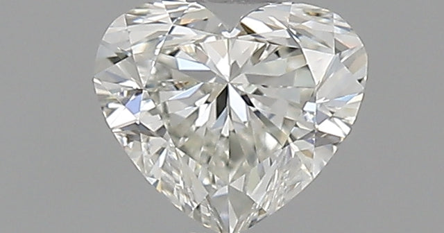 0.53 carat Heart diamond G VVS2 VeryGood