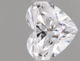 0.62 carat Heart diamond E VVS1 