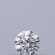 0.18 carat Round diamond E VVS2 Excellent