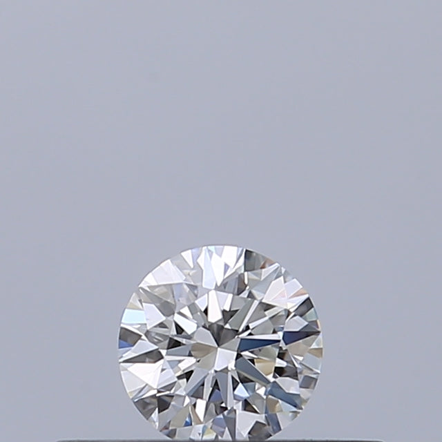 0.18 carat Round diamond E VVS2 Excellent