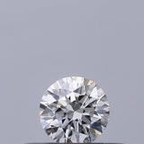 0.19 carat Round diamond E VVS1 Excellent