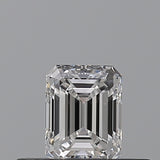 0.27 carat Emerald diamond D  VVS2