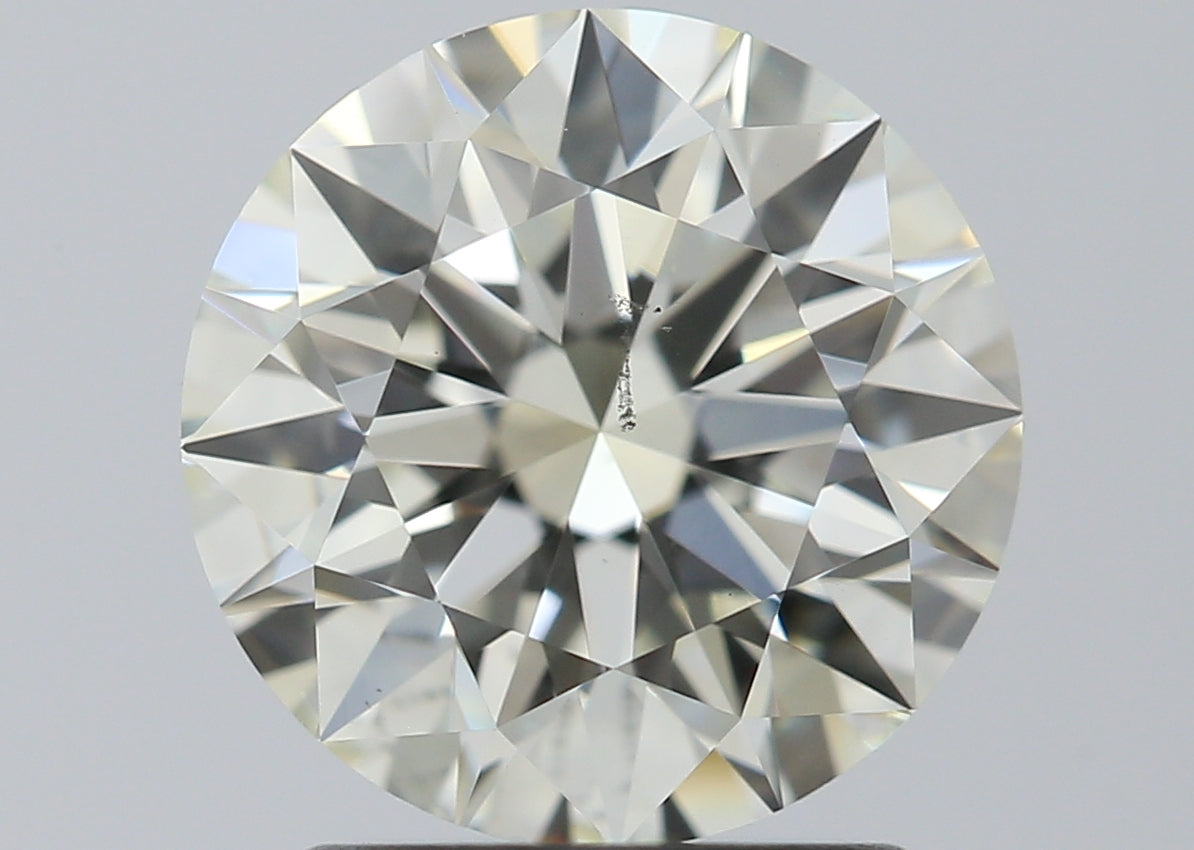 1.65 carat Round diamond J  SI1 Excellent