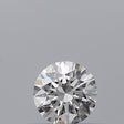0.24 carat Round diamond E VVS1 Excellent