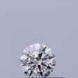 0.18 carat Round diamond E VVS1 Excellent