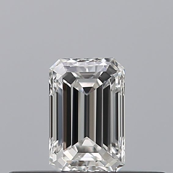 0.23 carat Emerald diamond F  VVS2