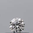 0.18 carat Round diamond E VVS2 Excellent