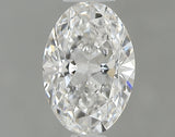 0.60 carat Oval diamond F  VVS1 Excellent