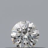 0.19 carat Round diamond E VVS2 Excellent