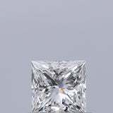0.34 carat Princess diamond E VVS2 