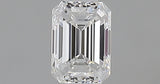 0.36 carat Emerald diamond D  VVS2
