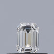 0.30 carat Emerald diamond F FL 