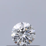 0.26 carat Round diamond D IF Excellent