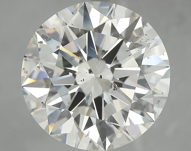 10.02 carat Round diamond J SI2 Excellent