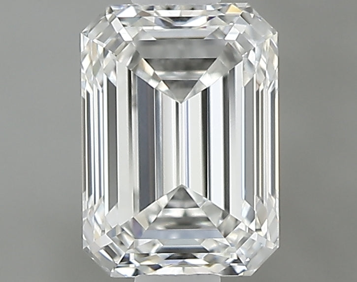 0.80 carat Emerald diamond F VVS2 