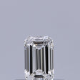 0.24 carat Emerald diamond E IF 