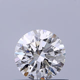 0.53 carat Round diamond E VVS2 Excellent