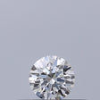 0.18 carat Round diamond E IF Excellent