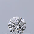 0.26 carat Round diamond E IF Excellent