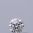 0.19 carat Round diamond G IF Excellent