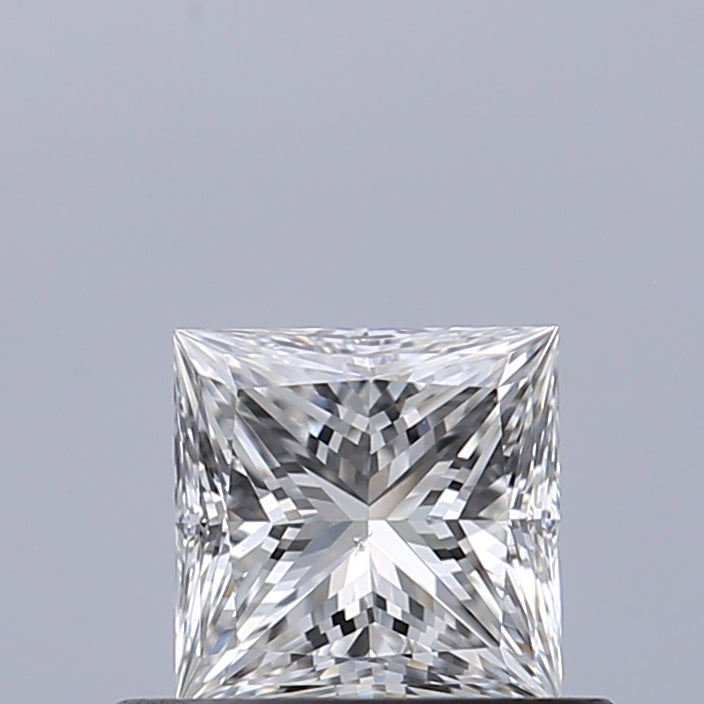 0.50 carat Princess diamond F SI1 
