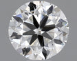 0.50 carat Round diamond I VS2 VeryGood