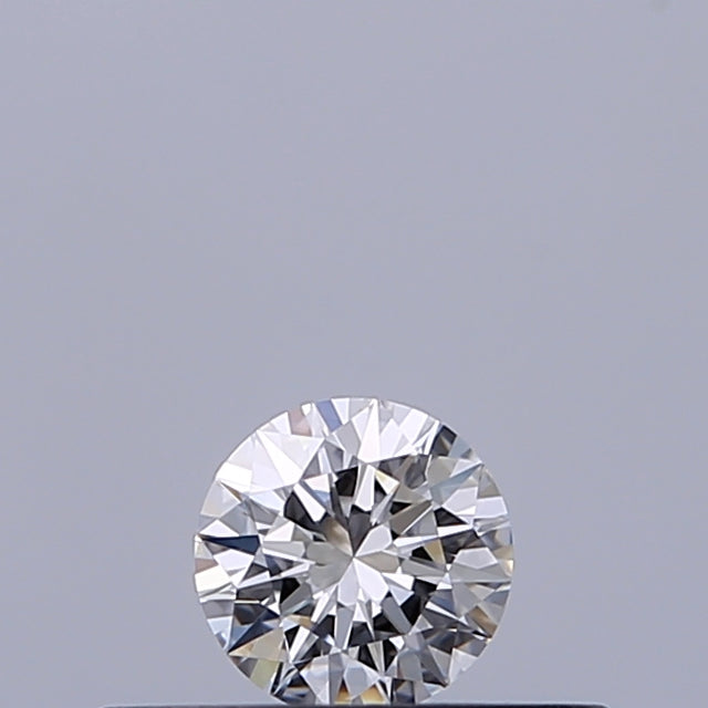0.18 carat Round diamond E VVS1 Excellent