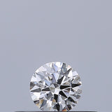 0.18 carat Round diamond D VVS2 Excellent