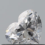 0.46 carat Heart diamond D  VVS1