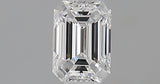 0.23 carat Emerald diamond D  VVS2