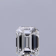 0.30 carat Emerald diamond E VVS1 