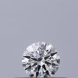 0.18 carat Round diamond E VVS2 Excellent