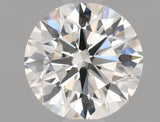 0.70 carat Round diamond K VVS2 Excellent