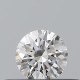 0.19 carat Round diamond E  VVS2 Excellent