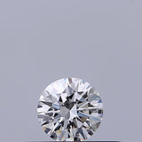 0.19 carat Round diamond E IF Excellent