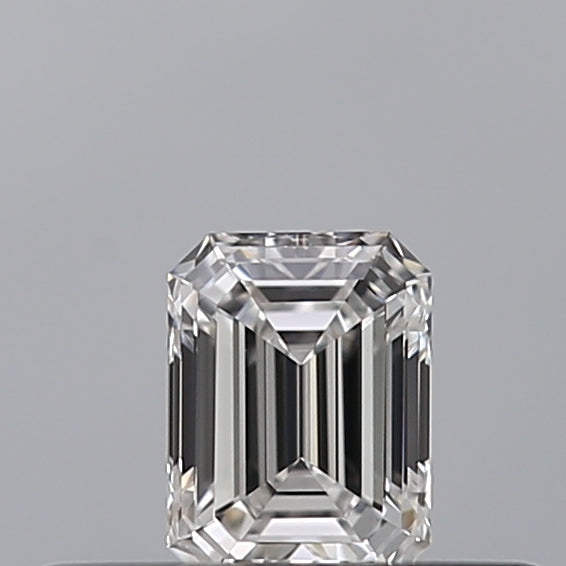 0.23 carat Emerald diamond D VVS2 