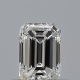 0.31 carat Emerald diamond D  VVS2